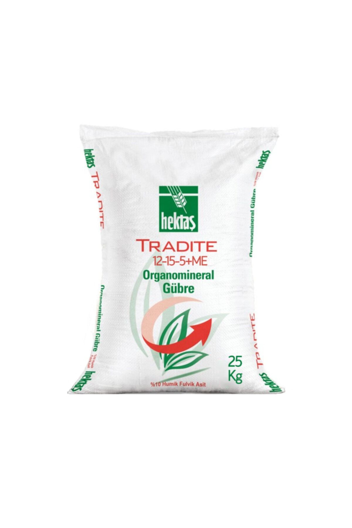 HEKTAŞ Tradite 12-15-5 Me(25 KG) Organomineral Gübre (TABAN GÜBRESİ)