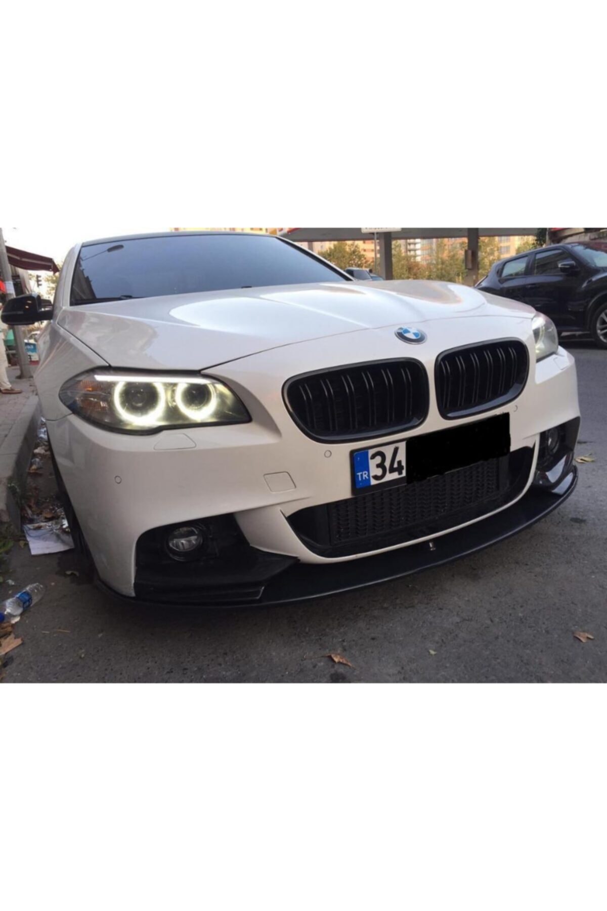 stuning Bmw F10 Ön Lip M Performans Plastik Mat Siyah 2011-