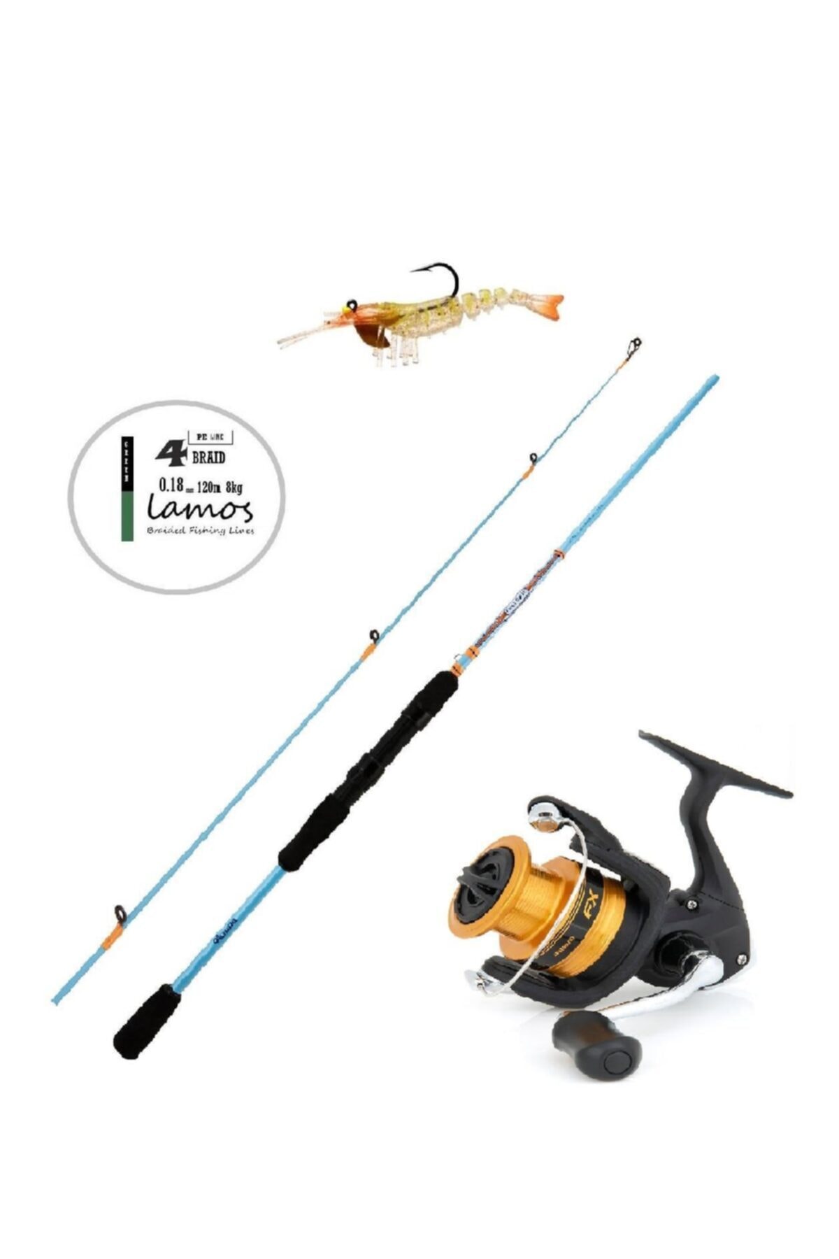 Shimano Fx 2500 Hg Fc & Okuma Fuel Spin 228cm 2-12gr Lrf Olta Seti