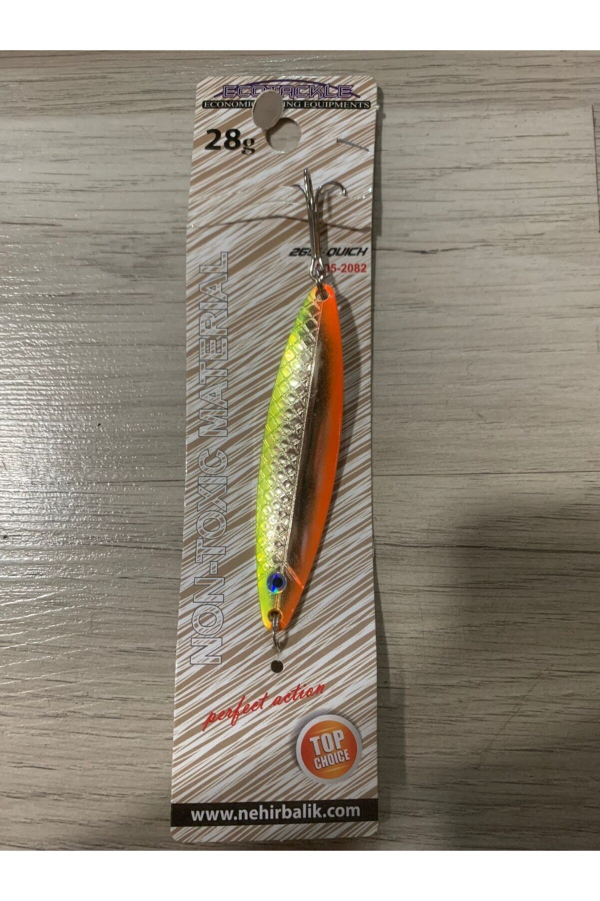 ECOTACKLE Ecorackle Lüfer Olta Kaşığı 28 G. Limon
