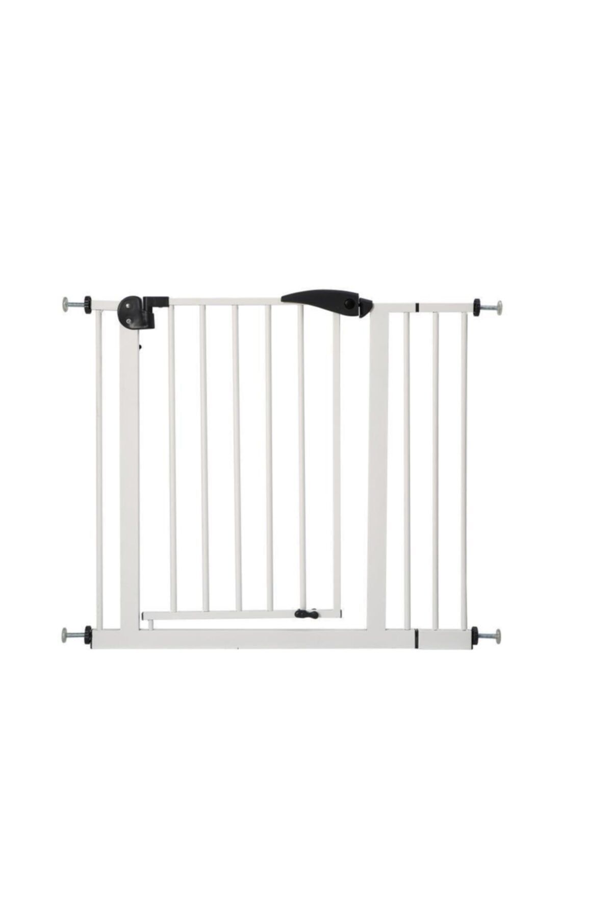 Baby Go Güvenlik Kapısı Tekstüre Beyaz 76-90 Cm Uzatma Aparatlı