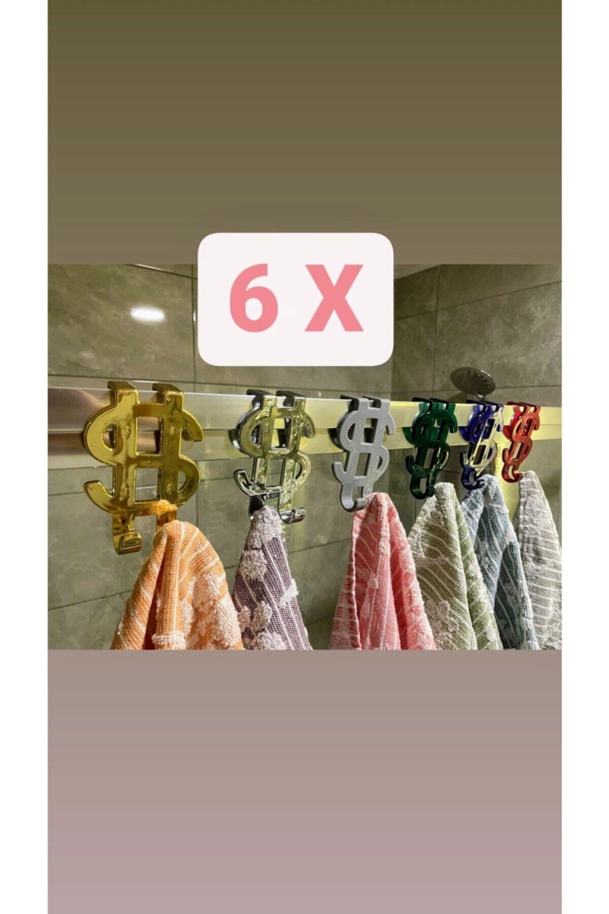 Burcu Güleryüz 6 Lı Dolap Ve Çekmece Askısı Şanslı Askı Havlupan Havlu