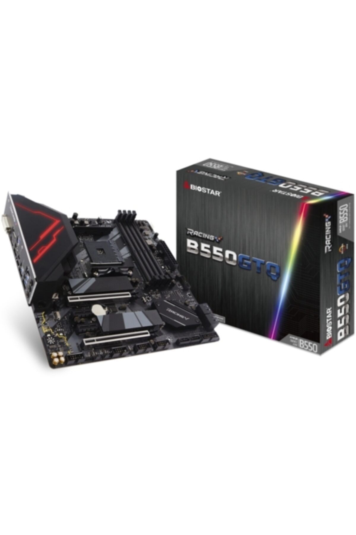 Biostar B550gtq 4933mhz Oc S+v+gl Ddr4 Am4 (atx)