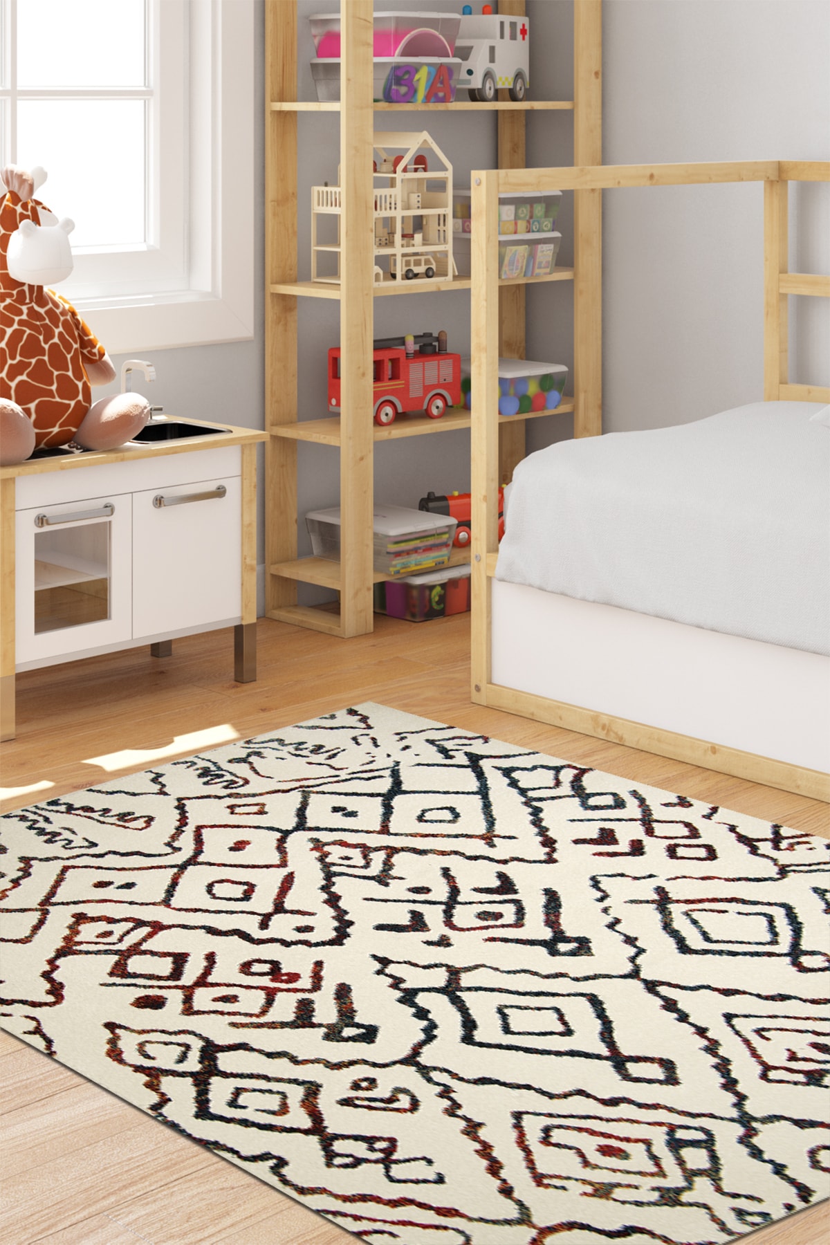 Konfor Halı Konfor Çocuk Halısı Kalın Sık Dokulu Galata Seri 2018