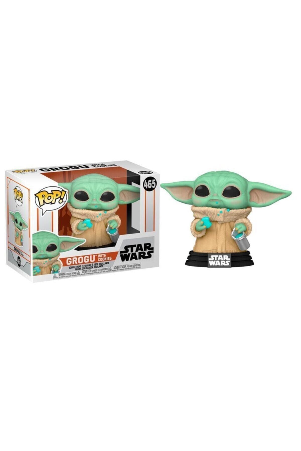 Funko Pop Star Wars Mandalorian Grogu The Child With Cookie