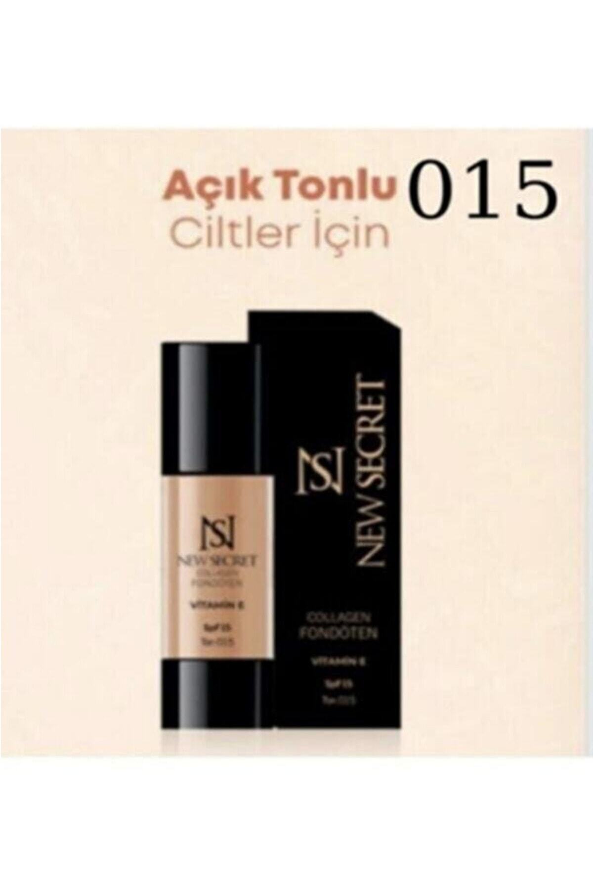 New Secret Cosmetics - New Secret Cosmetic Collagen'li Ve Güneş Koruyuculu Fondöten