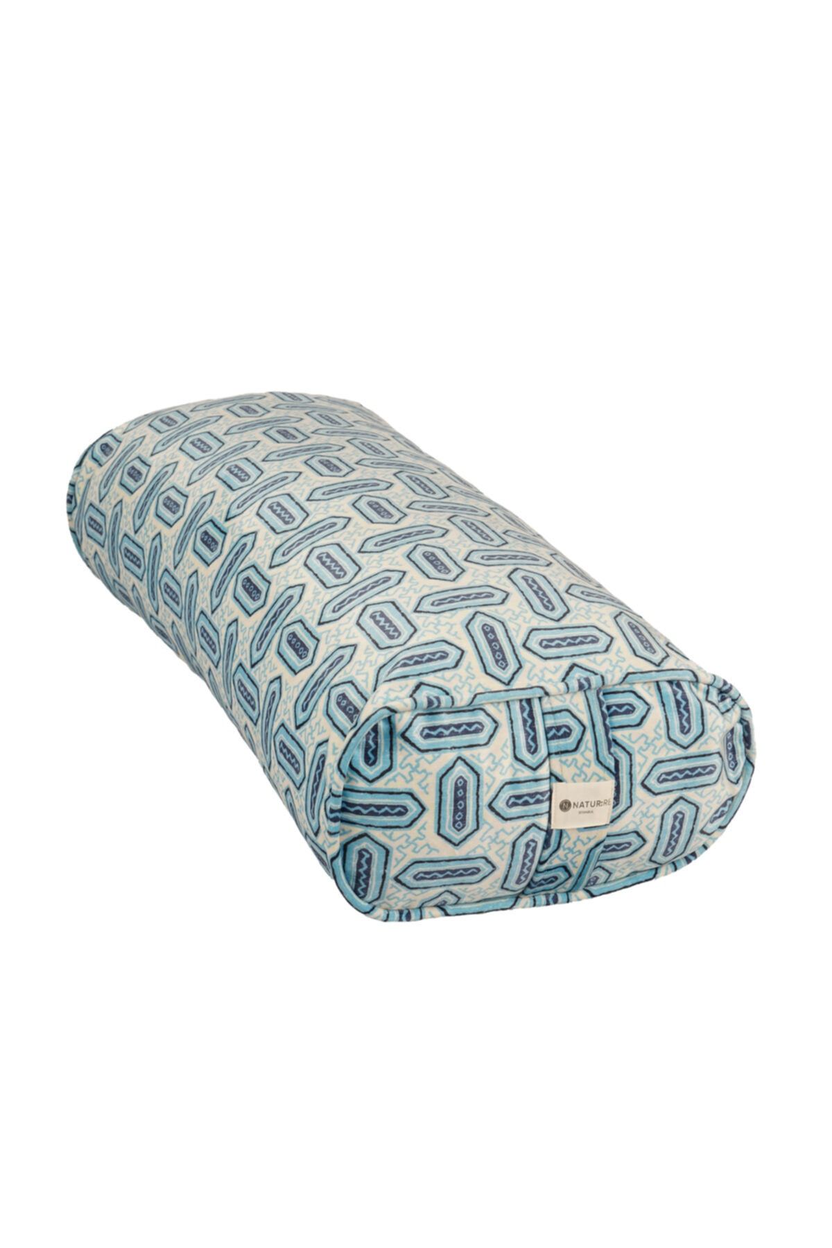 Naturre Dikdörtgen Yoga Bolster / Pamuk Dolgu / Yeni Kumaş