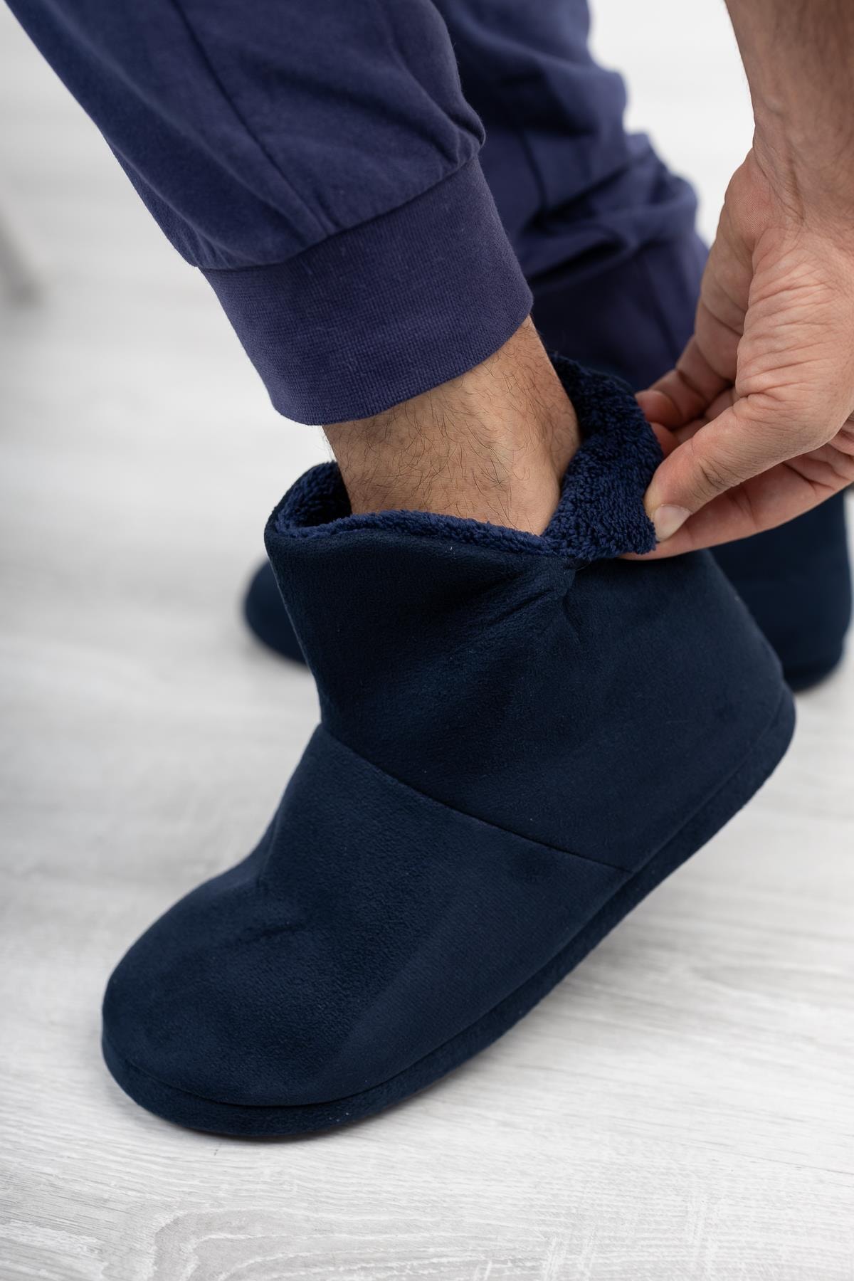 Moda Frato Düz Erkek Panduf