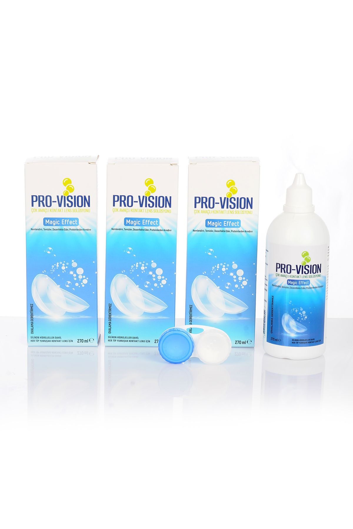 PROVISION MULTI PURPOSE SOLUTİON 270 Ml X 3 Lens Solüsyonu Yerli Üretim 3 Lü Paket 270 Ml Lens Solüsyonu