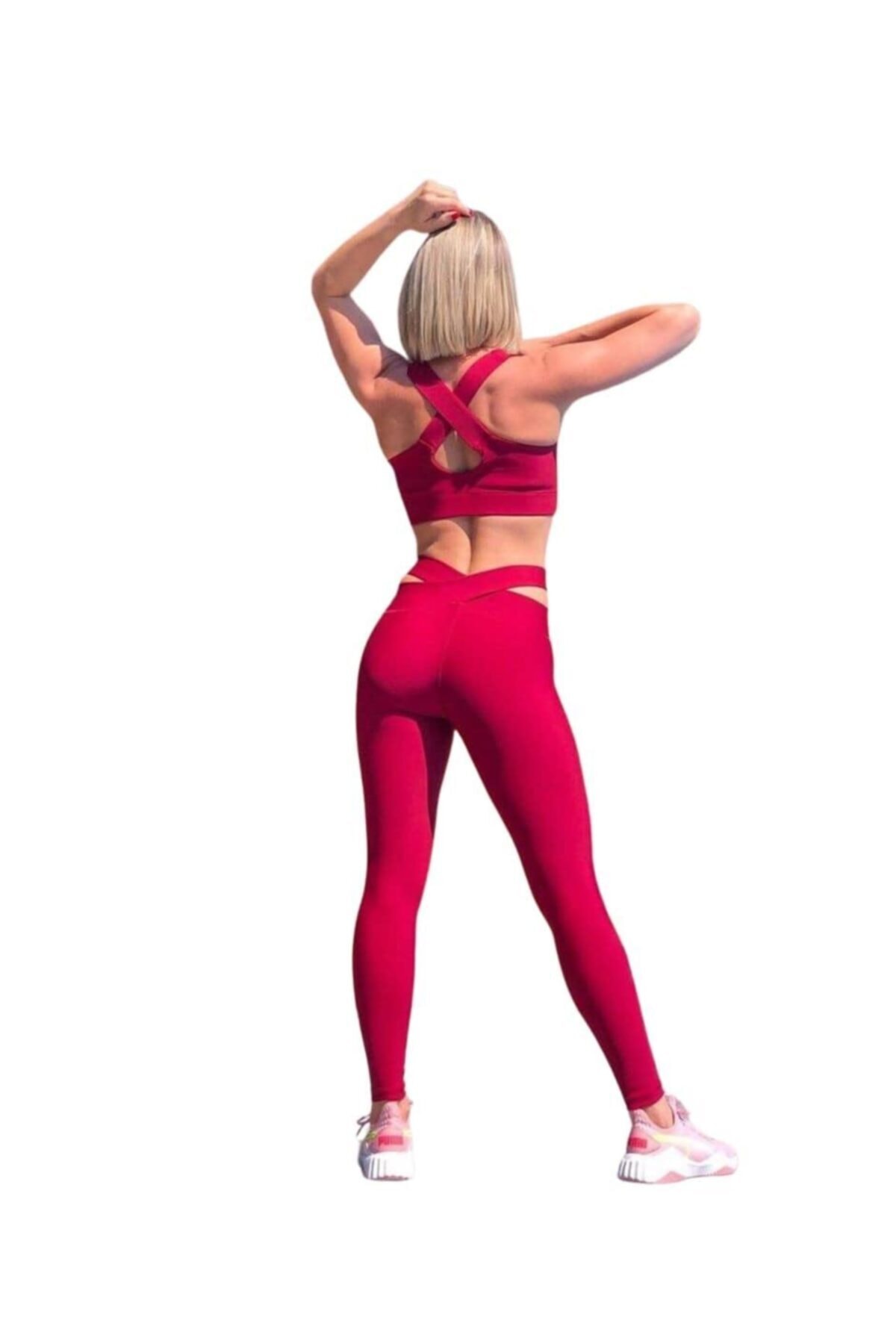 Nidasstore 124 Bordo Spor Bra