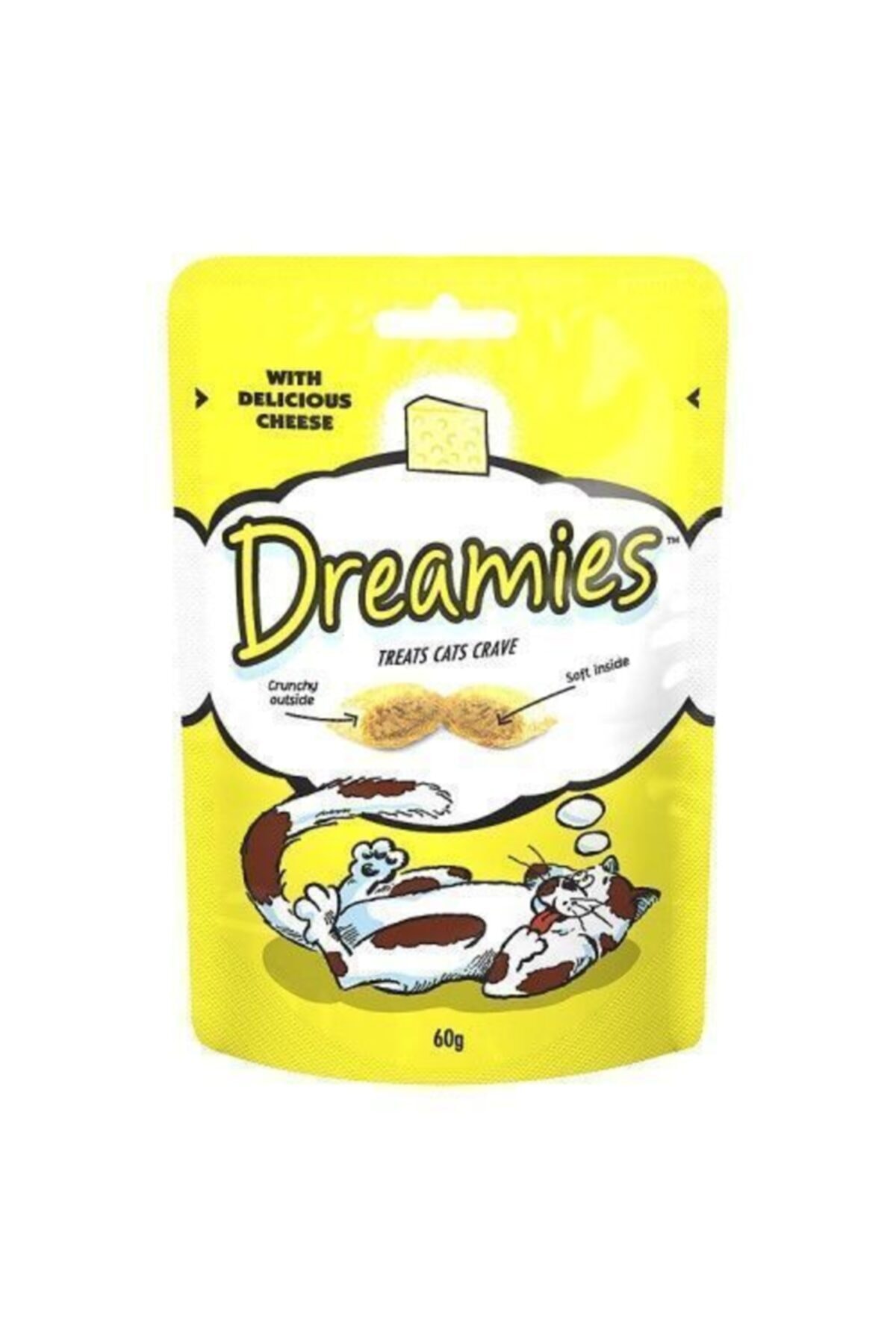 Dreamies Içi Dolgulu Peynirli Kitir Kedi Ödülü 60 Gr