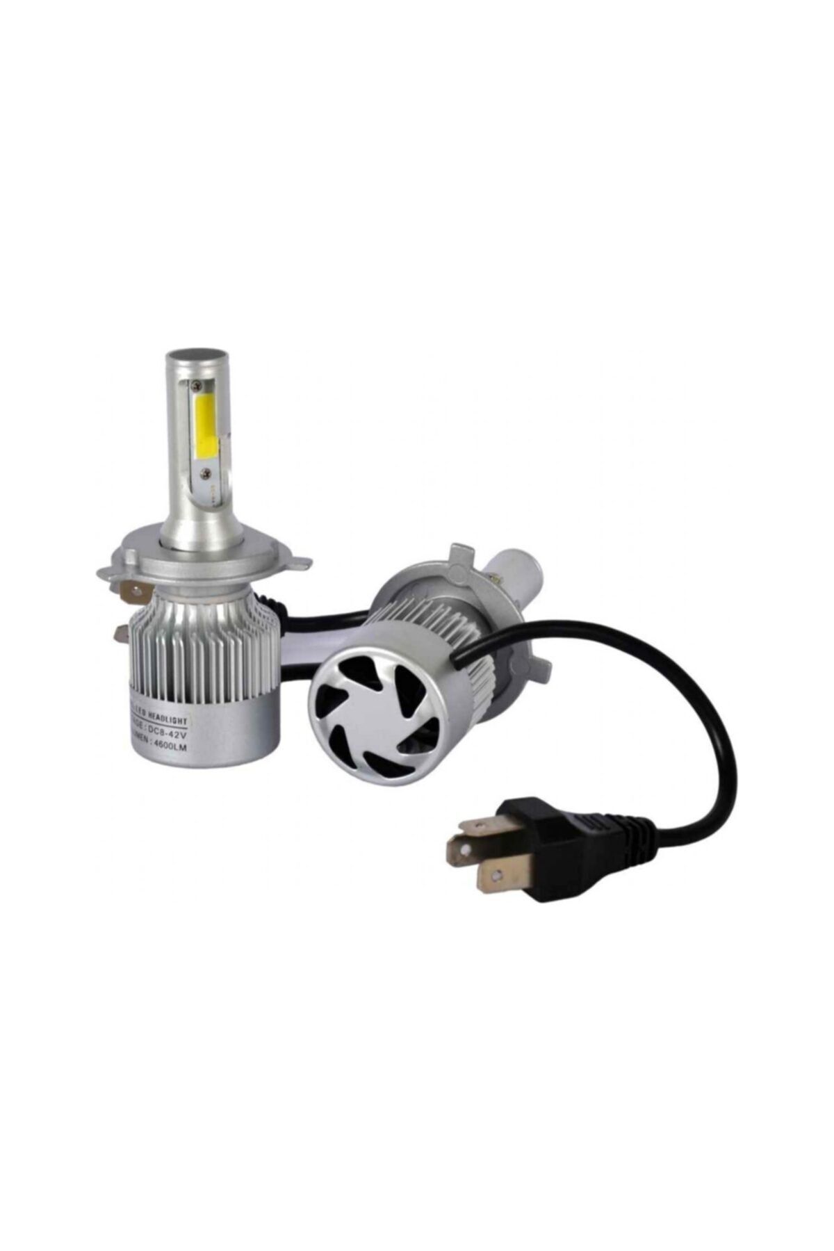 MaviTuning Ysl H4 Led Zenon 10800 Lümen Beyaz Renk Şimşek Etkili Xenon