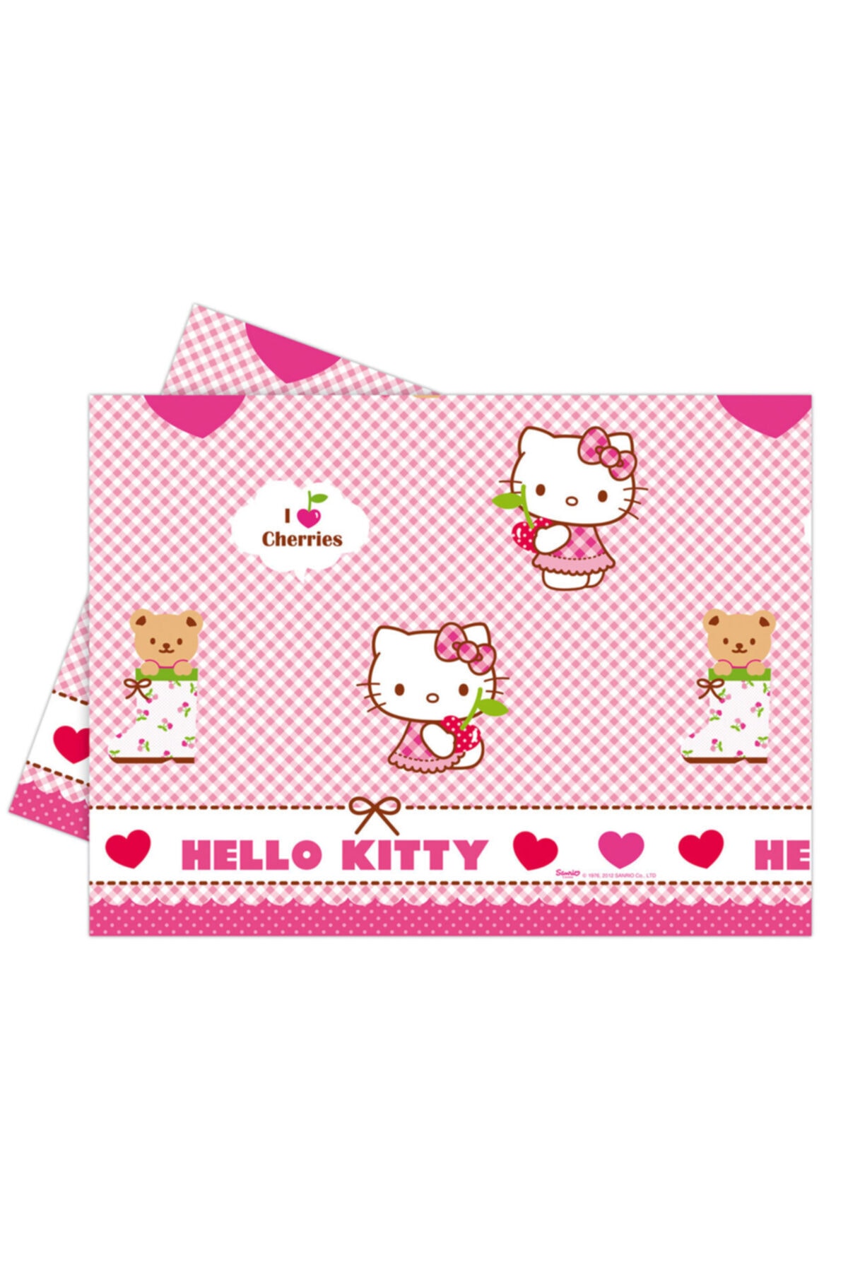Bi Kutlama Hello Kitty Temalı Kullan At Masa Örtüsü 120*180 cm