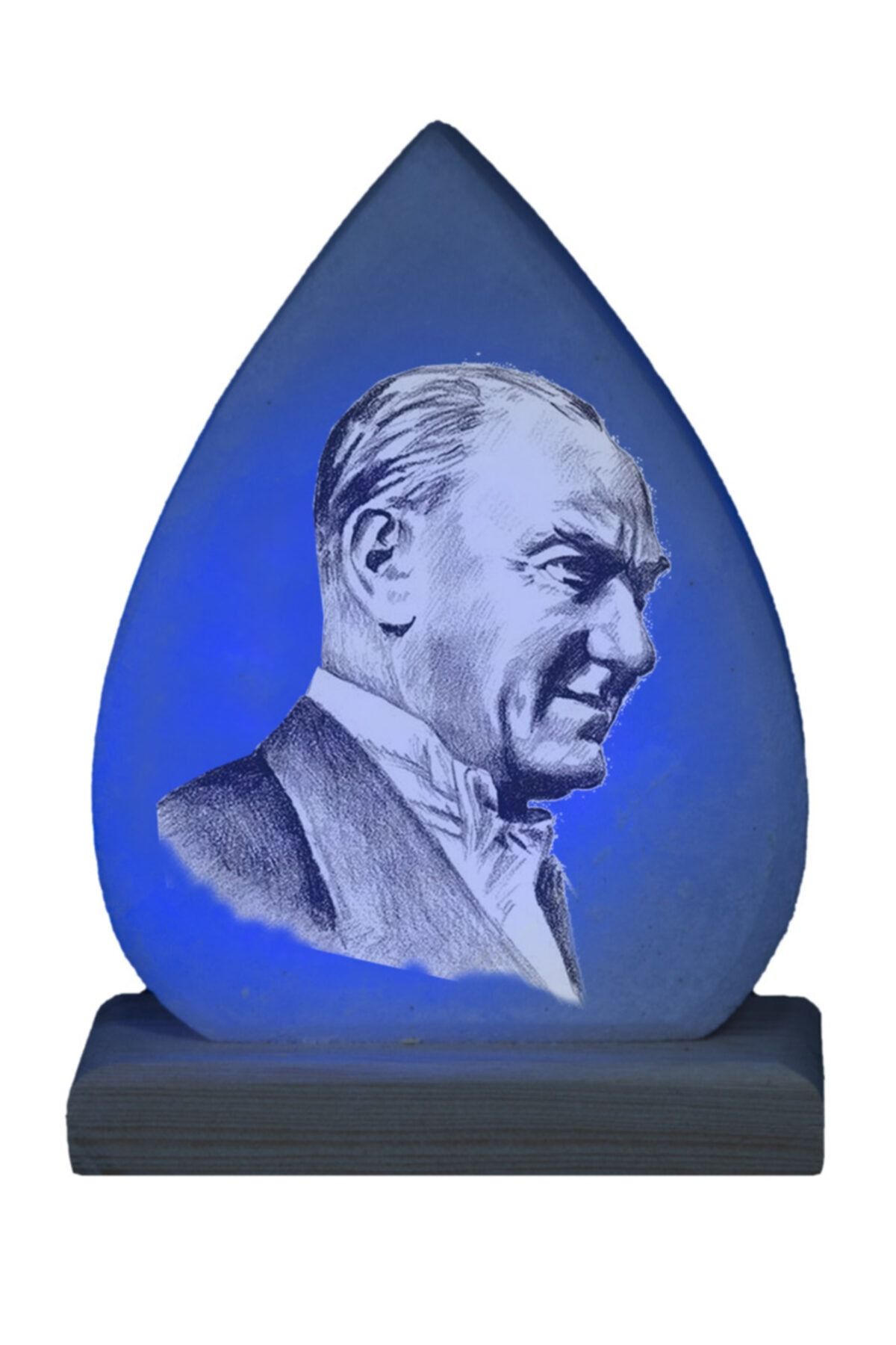 Sur Tuz Lamba Atatürk Baskılı Damla Biblo Tuz Lamba