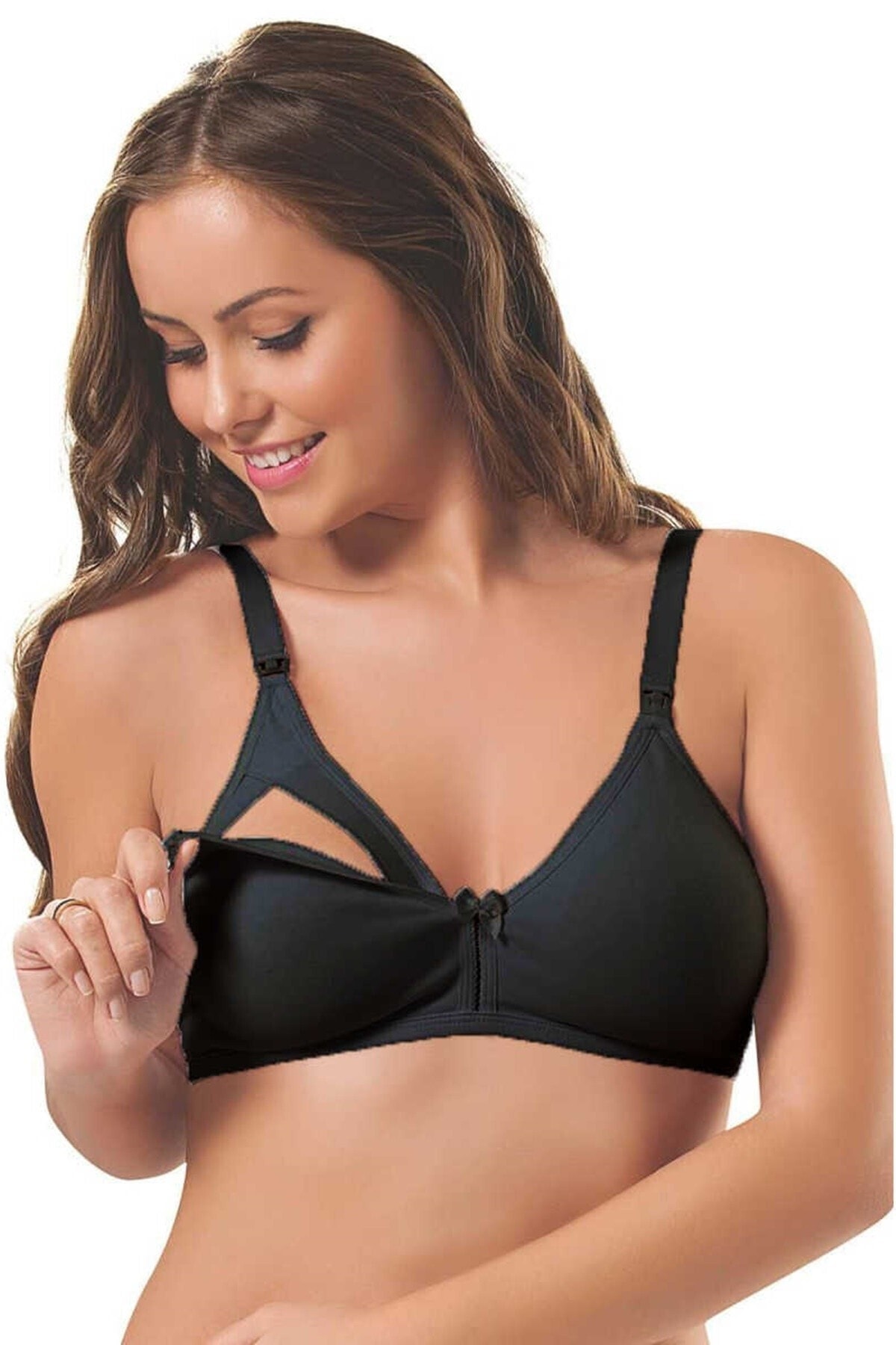 Emay Siyah 116 C Hamile Emzirme Sütyen