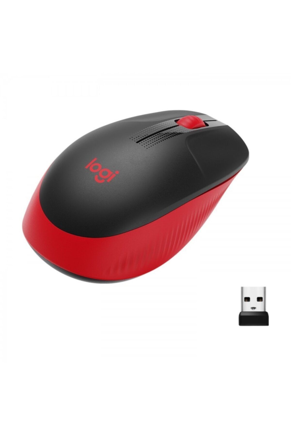 logitech Logıtech M191 Kablosuz 1000 Dpı Kırmızı Mouse 910-005910