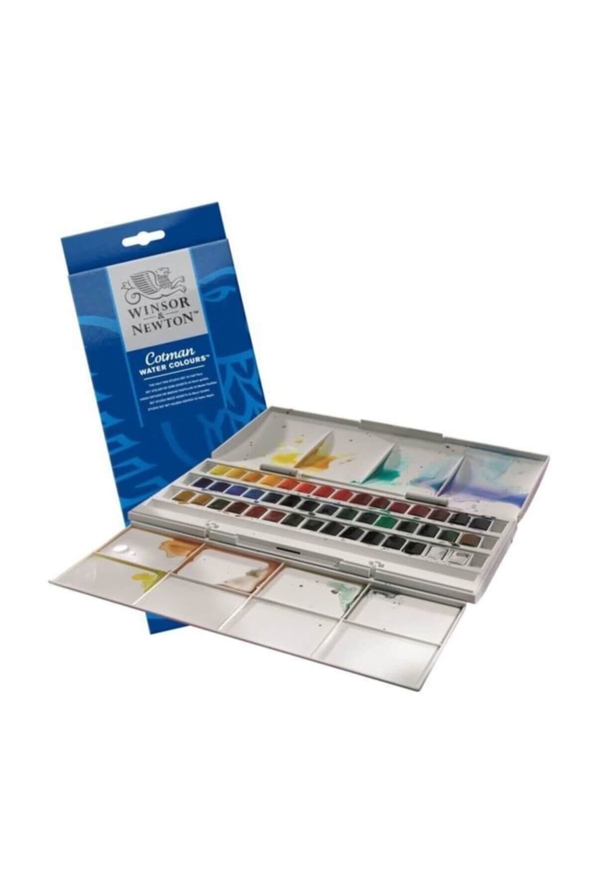 Winsor Newton Winsor & Newton Cotman 1/2 Tablet Sulu Boya 45 Renk