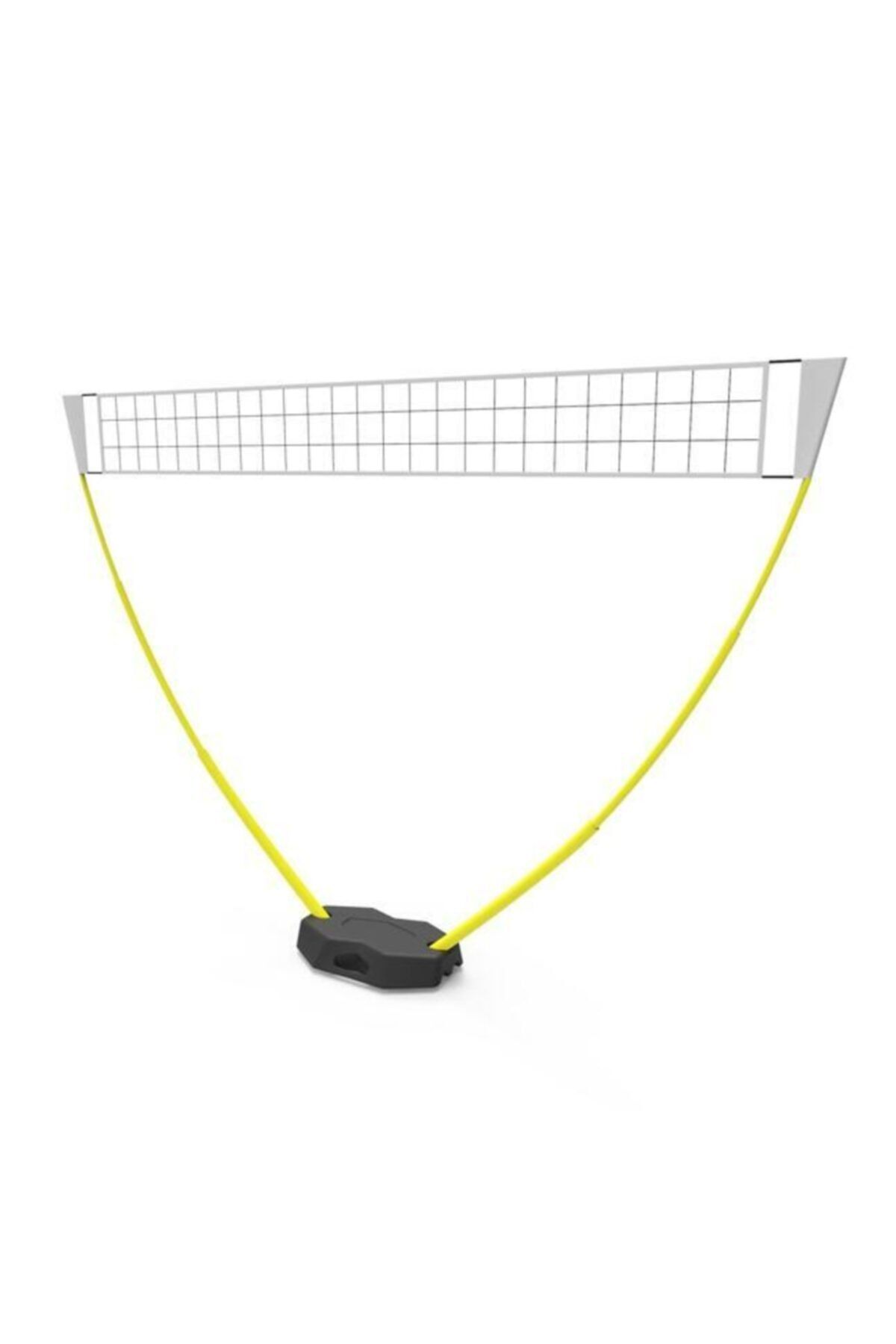 HUHULOGY Voleybol File Plaj Voleybol File Seti Badminton Kolay Takılır Hafif Ayarlanabilir