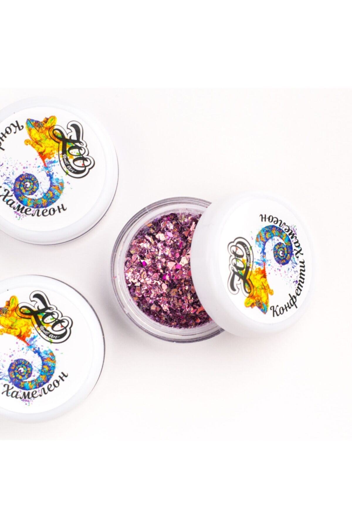 RUNAIL Tırnak Süsleme Nail Art Konfeti Renkli 10 G