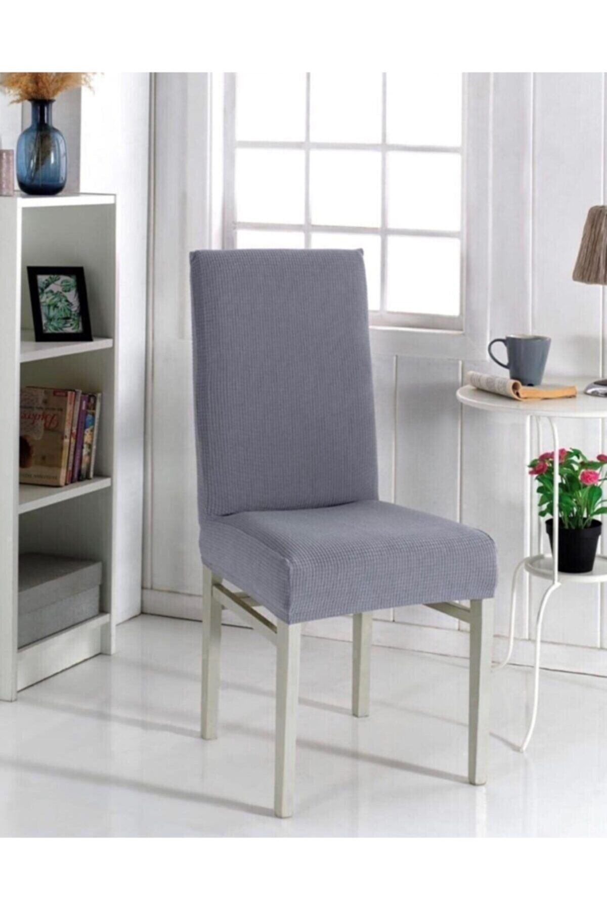 enti ev tekstili Zigana Home Sandalye Kılıfı Ithal Pietra Kumaş 6'lı 44870972