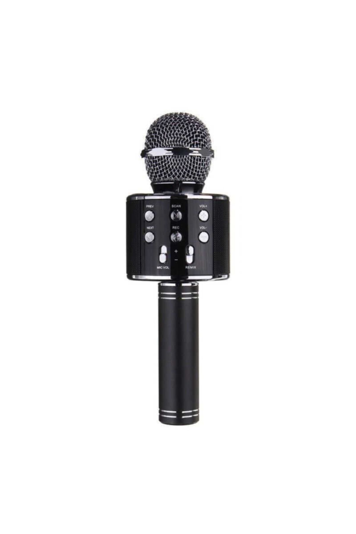 UnDePlus Renkli Kareko Mikrofon Ws-858 Karaoke Mikrofon