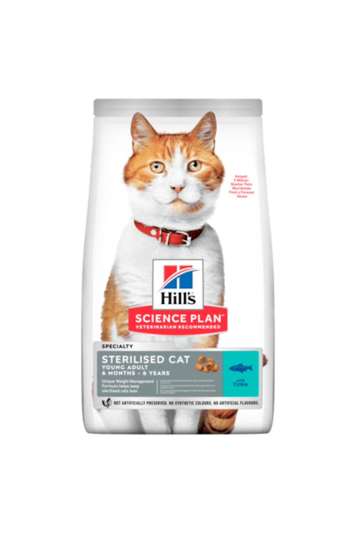 Hills Science Plan Ton Balıklı Kısırlaştırılmış Yetişkin Kedi Maması 1.5 Kg