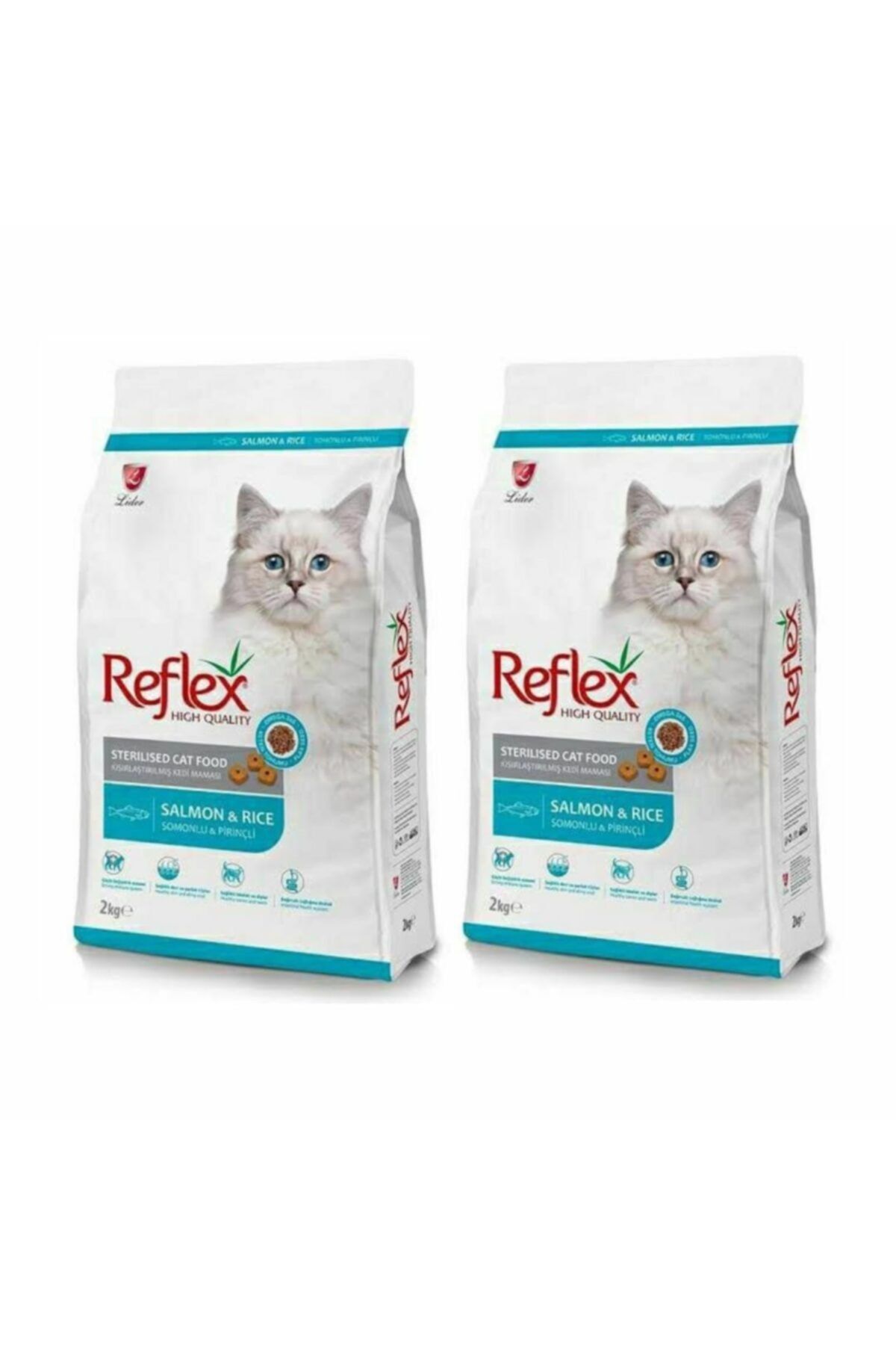 Reflex Kısırlaştırılmış Yetişkin Kedi Maması 2 Kg X 2 Adet