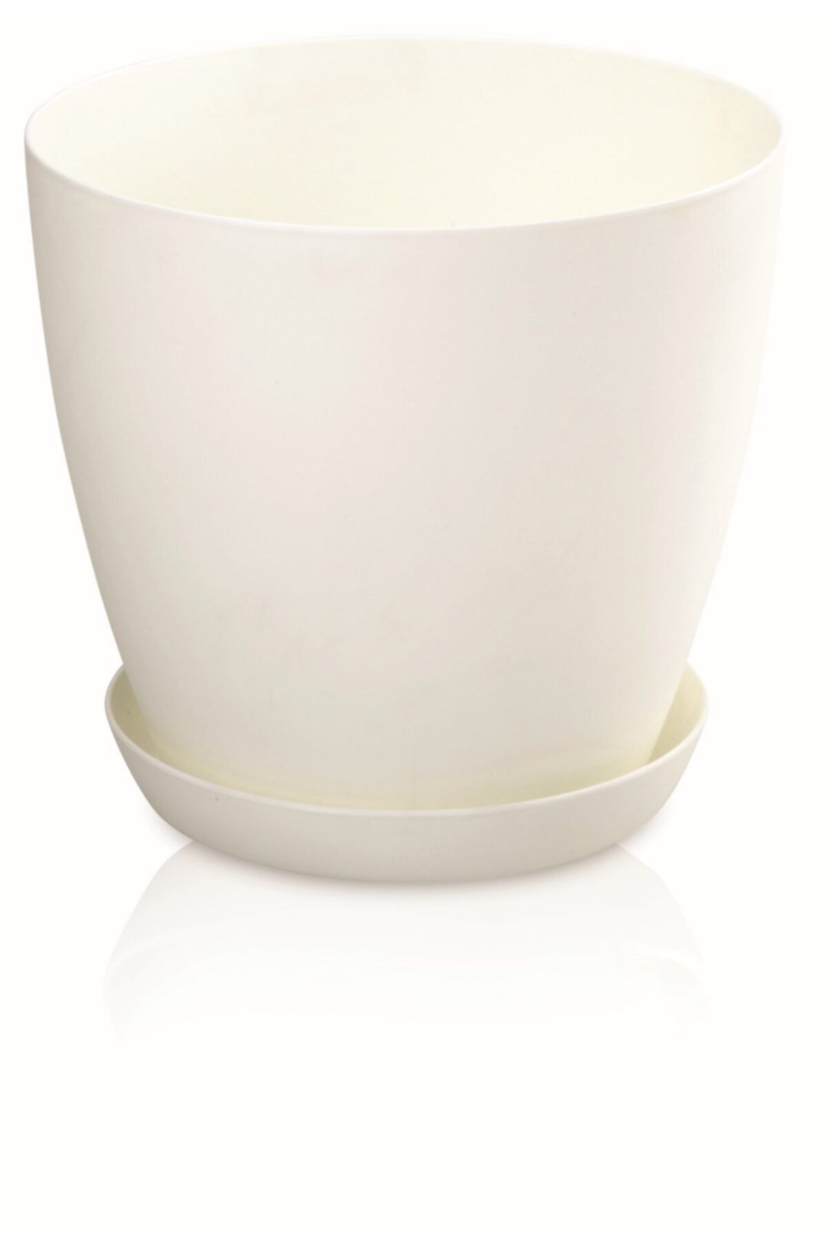 Melkan Home Dekoratif Begonya Saksı 22 Litre Beyaz