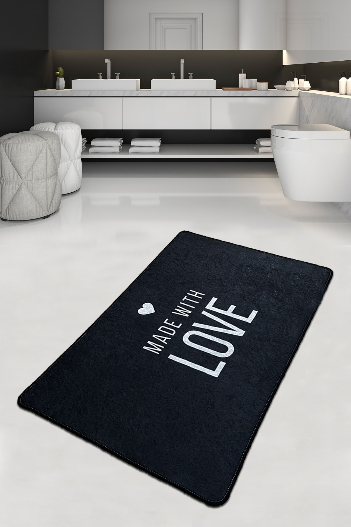 Chilai Home Con Amore Banyo Halısı Djt 70x120 Cm