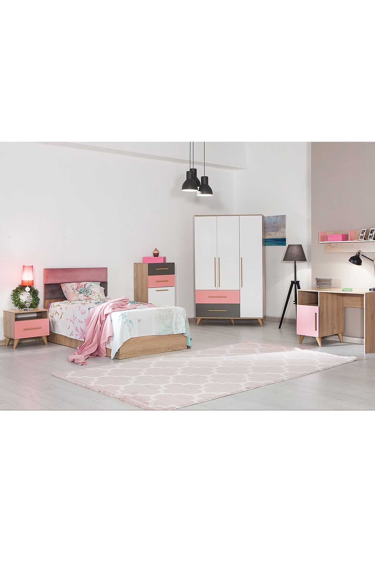 SANDALİE Latte Genç&çocuk Odası Takımı
