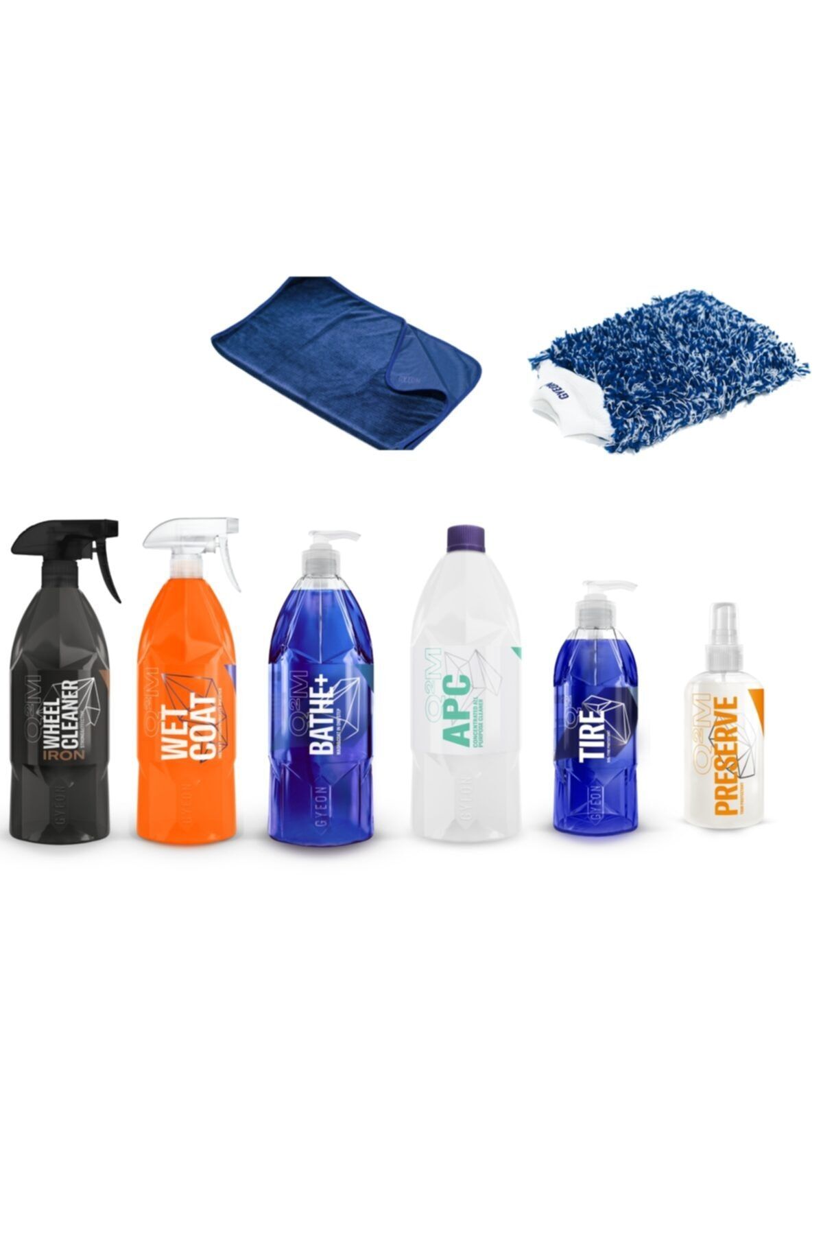 Gyeon Quartz Gyeon Mega Best Of Paketi (BATHE -SMOOTHİE-APC-WETCOAT-TİRE-PRESERVE-SİLKDREYER-IRONWHEELCLEANER)