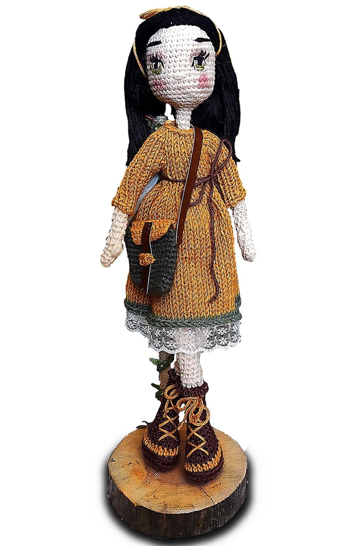 Binbir Trend Binbir Baby Postacı Miti Amigurumi Oyuncak Bebek 39 cm