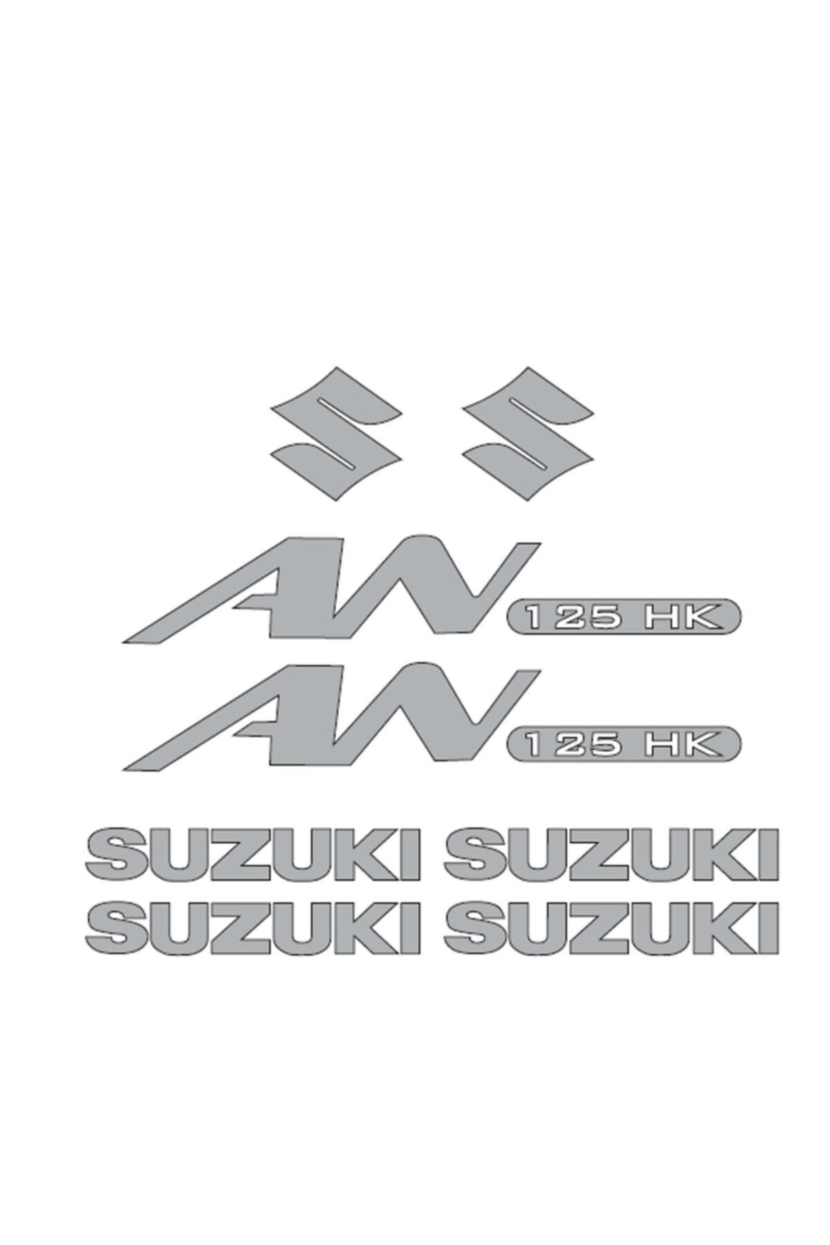 Suzuki Suzukı An 125 Hk Sticker Set