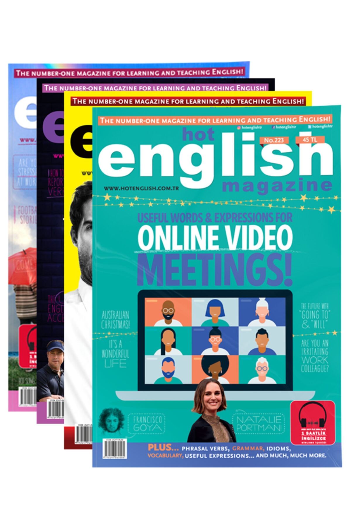 Hot English Dergisi Önceki Sayılar - 12'li Paket