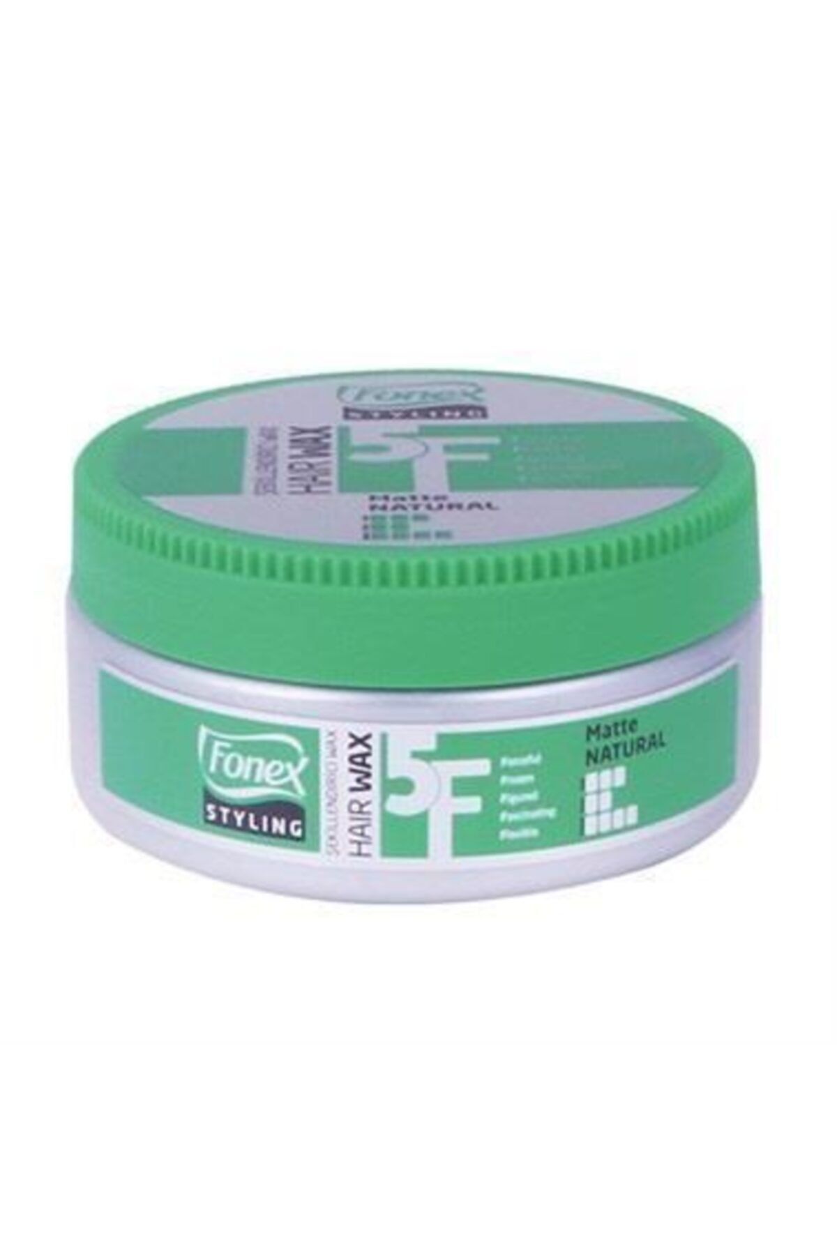 Fonex Yeşil Stylıng Haır Wax Matte 150ml Şekillendirici Mat Wax