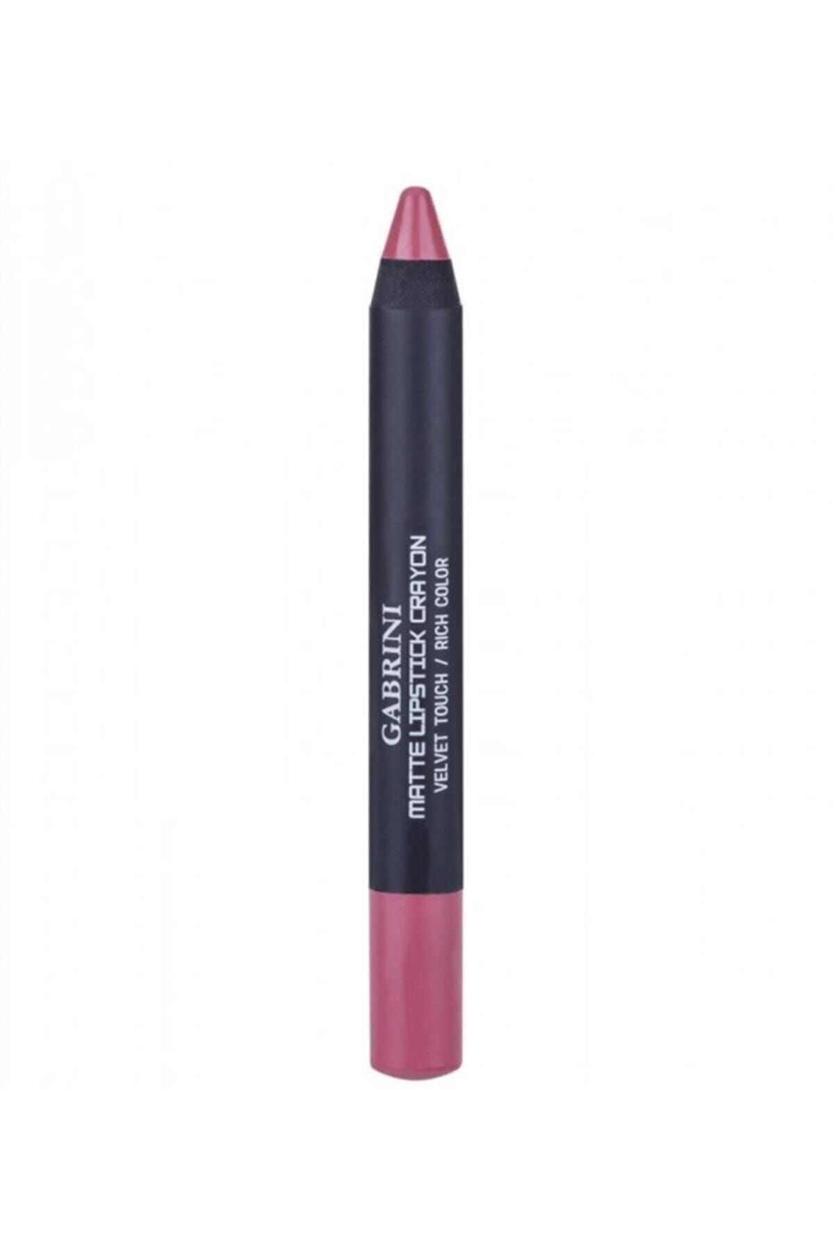 Gabrini Mat Ruj Matte Lipstick Crayon 07