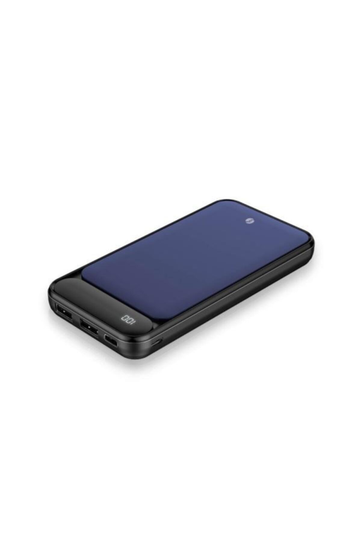 SLINK Ip-g2710 10000mah Powerbank 2 Usb Port Mavi Lcd Göstergeli Taşınabilir Pil Şarj Cihazı