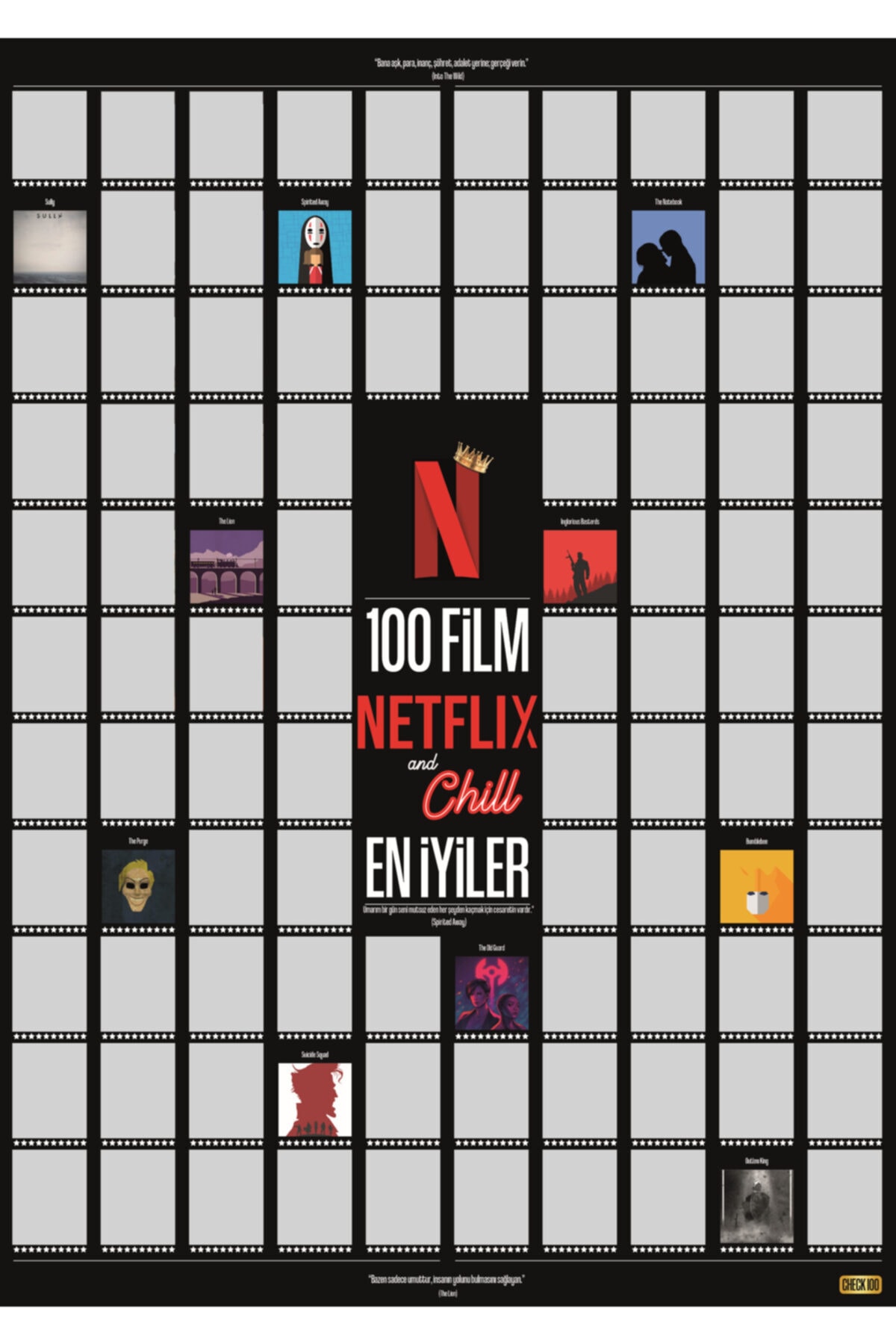 Check100 Netflix And Chill 100 Film En Iyiler Kazıkazan Poster