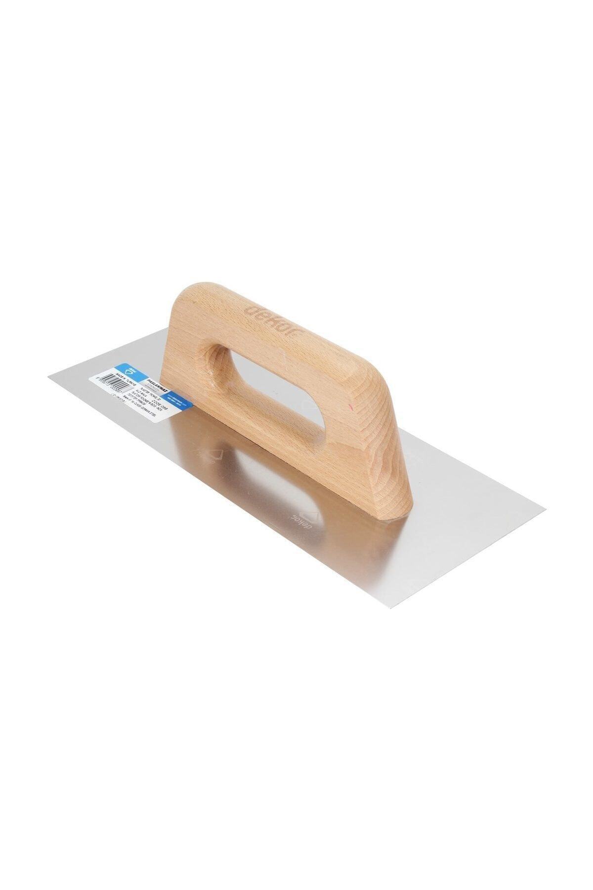 Dekor 095 Alçı Malası Ahşap Saplı 30cm