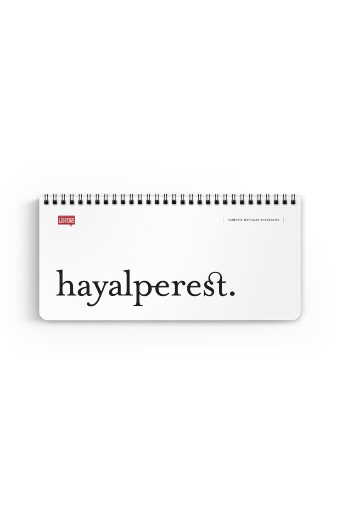 Lûgat365 13x27 Haftalık Planner - Hayalperest