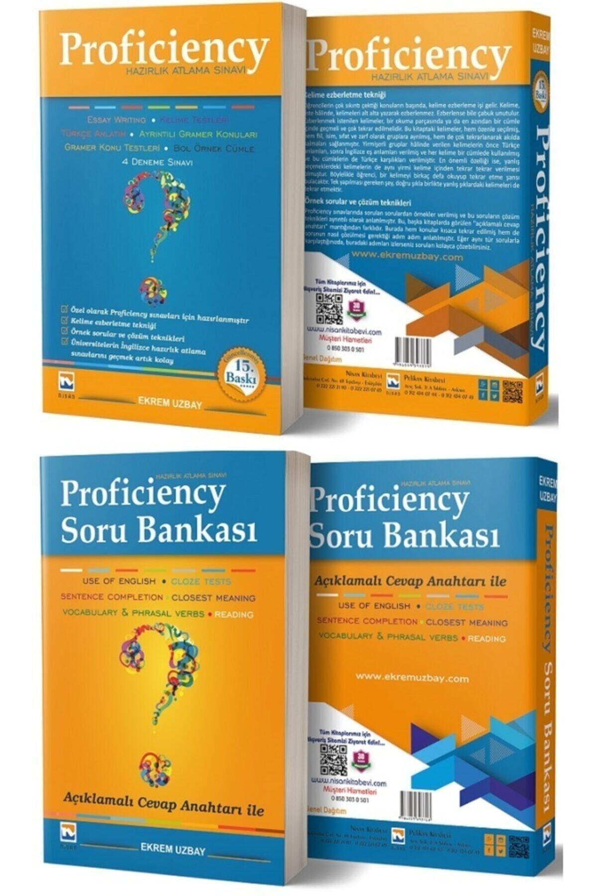 Nisan Kitabevi Proficiency Hazırlık Atlama Sınavı Konu ve Soru Bankası