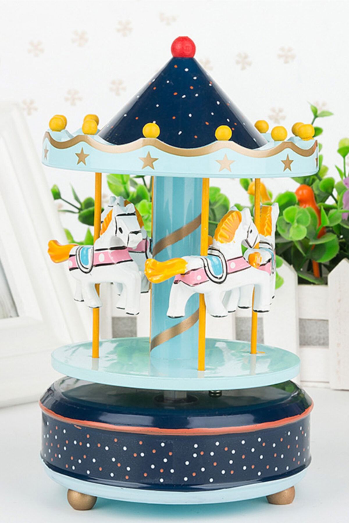 MUKKO HOME Atlı Karınca Müzik Kutusu