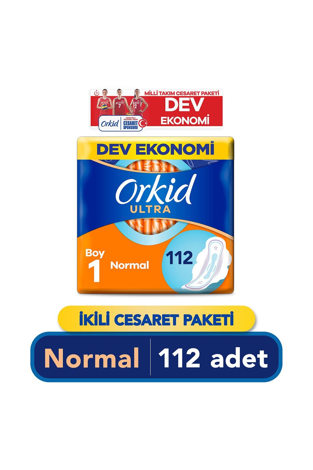 Orkid Ultra Extra Normal Cesaret Paketi 112'li