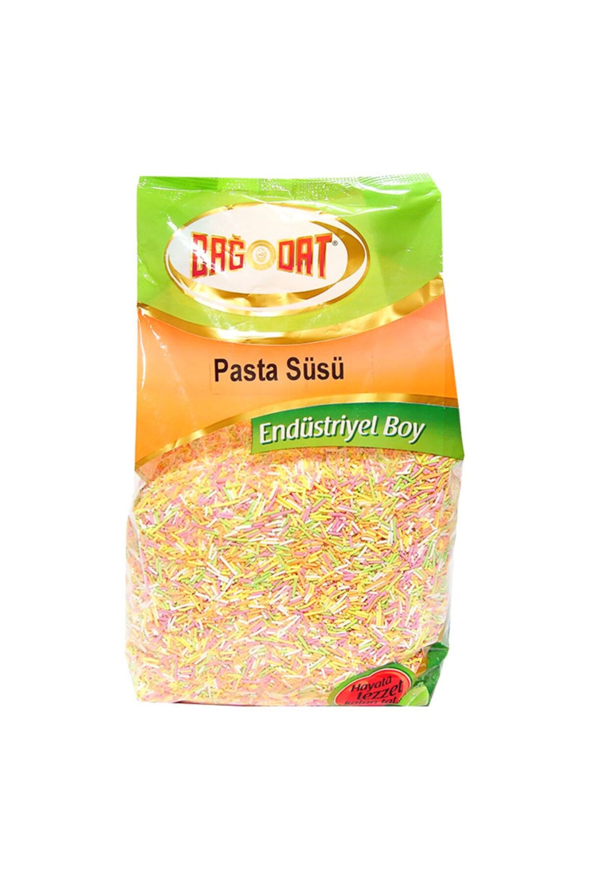 Bağdat Baharat Pasta Süsü Renkli 1000 gr