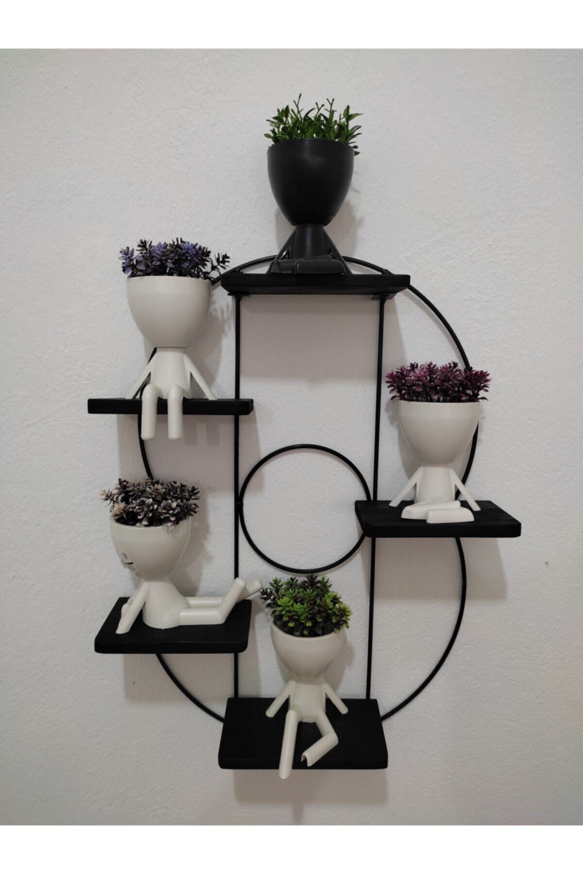 Movia Home Dekoratif Metal Raf