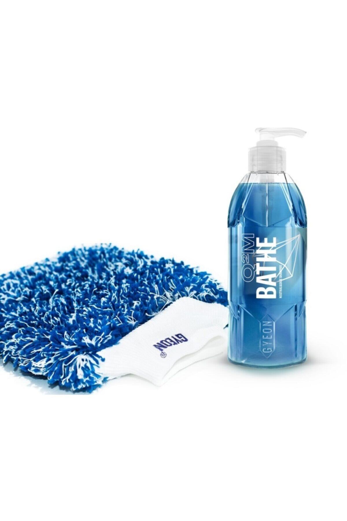 Gyeon Quartz Gyeon 2 Li Set Q2 Bathe 1000ml Şampuan + Gyeon Q2m Smoothıe Yıkama Eldiveni Set