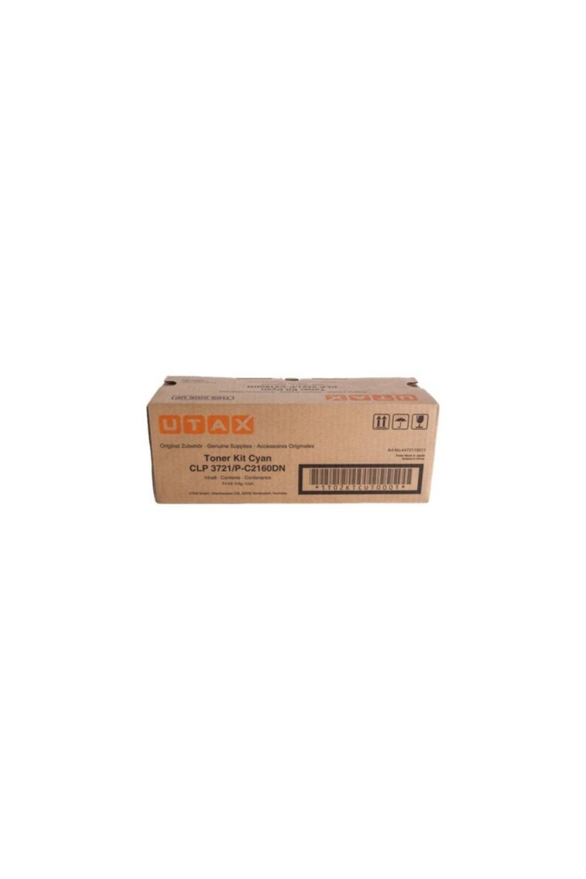 UTAX Clp-3721 Mavi Fotokopi Toner