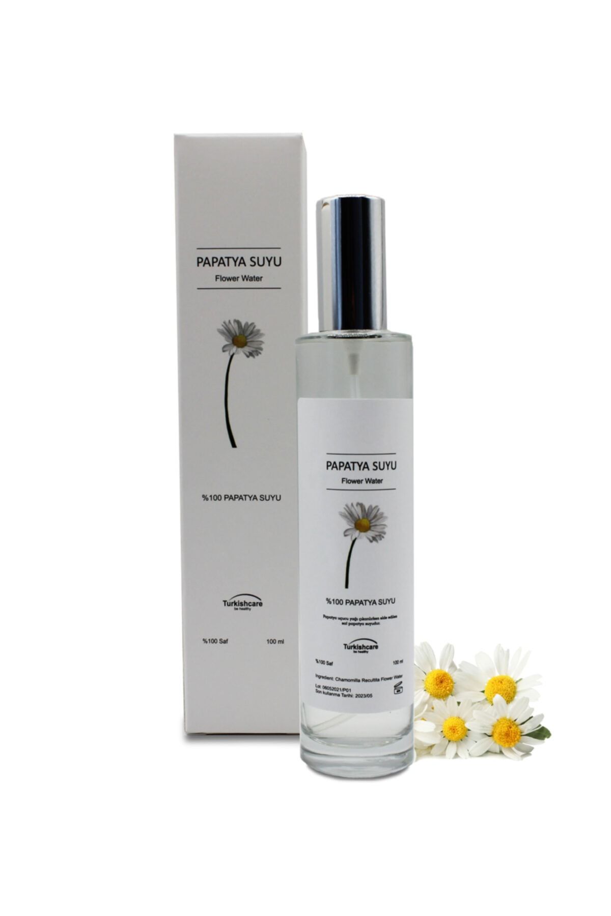 Turkishcare Doğal Papatya Suyu 100 ml Cam Şişe