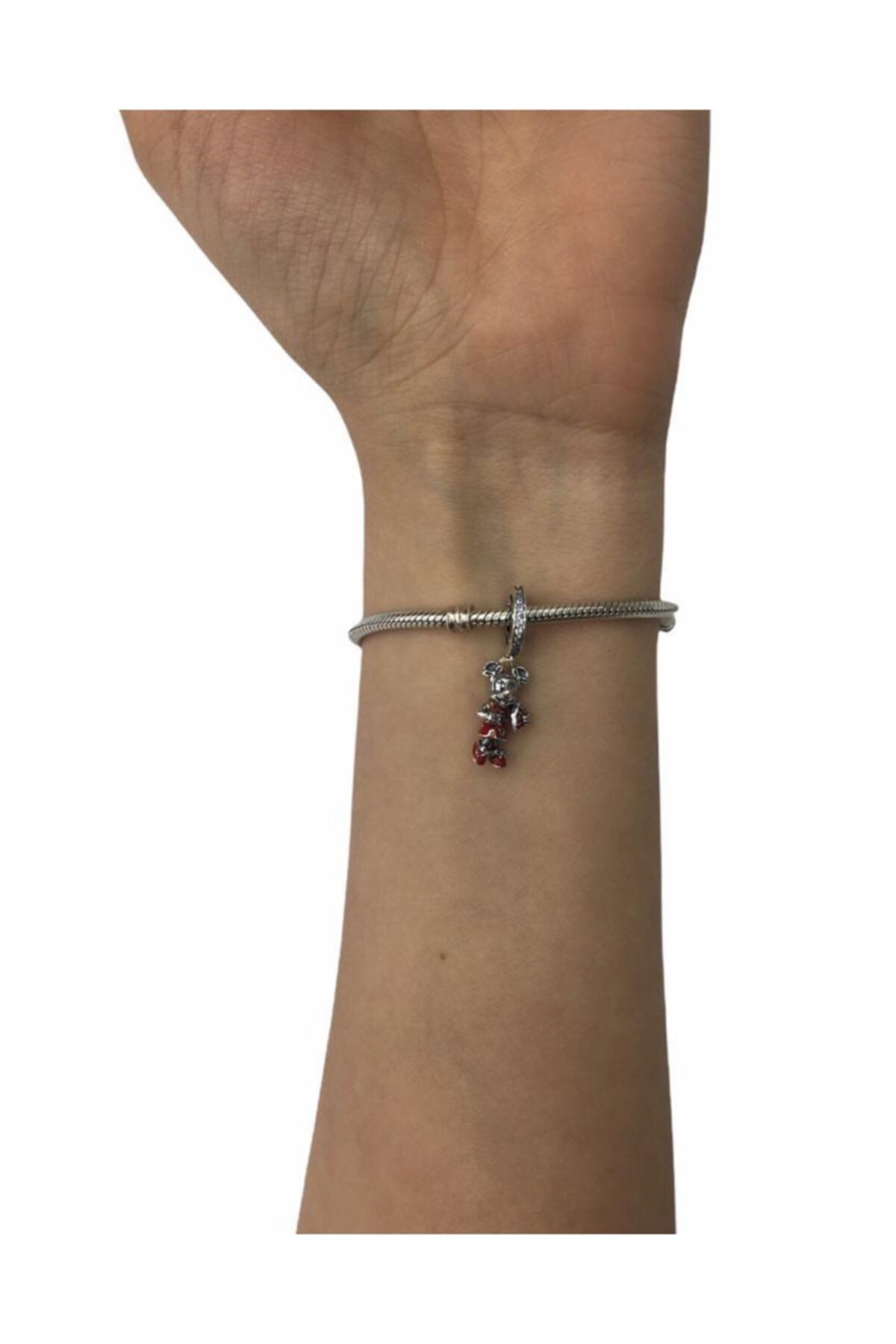 My Story Disney Minnie Mouse Sallantılı Gümüş Charm