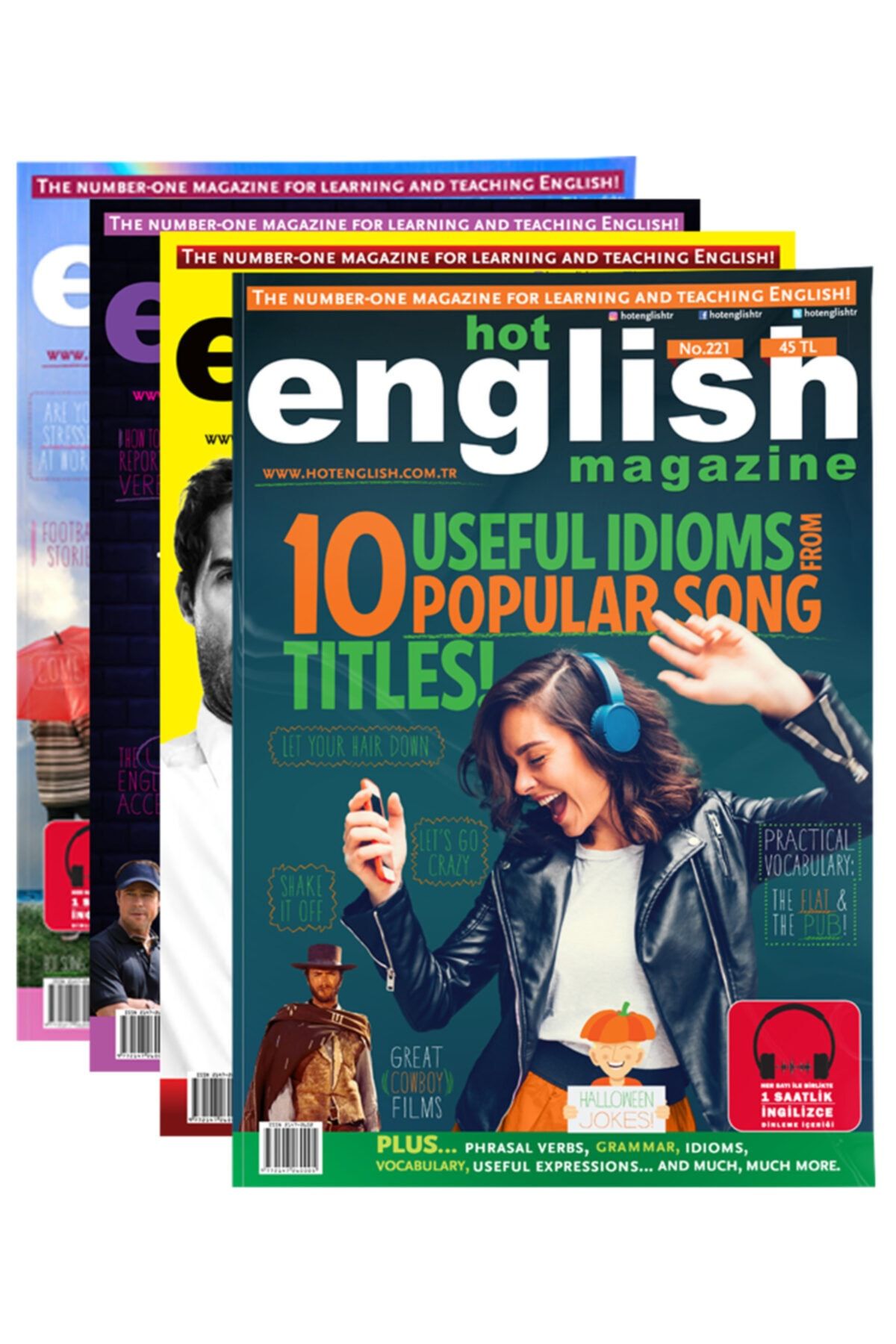 Hot English Dergisi Önceki Sayılar - 24’lü Paket